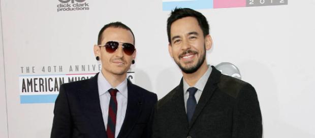 Chester Bennington und Mike Shinoda (Quelle: hearzonede.com) Chester Bennington und Mike Shinoda (Quelle: hearzonede.com)