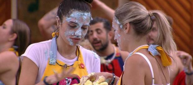 Paula vence a primeira prova do Veto. (Foto Reprodução). Paula vence a primeira prova do Veto. (Foto Reprodução).