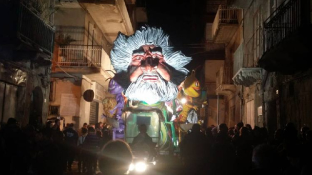 Un momento del Carnevale Palmese