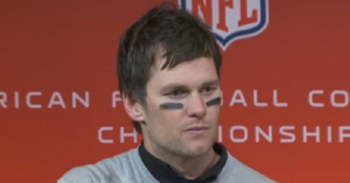 Patriots QB Tom Brady talks about Rob Gronkowski’s status for Super