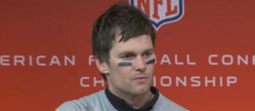 Tom Brady practiced without a glove on his throwing hand. - [Image Credit: NFL World / YouTube screencap]