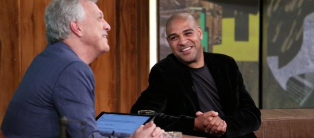 Adriano Imperador conversou com Bial Adriano Imperador conversou com Bial