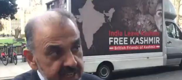 Clashes Erupt as British Lord Nazir Ahmed Calls For 'Azad Kashmir' (Image via Raza Haroon/Twitter) Clashes Erupt as British Lord Nazir Ahmed Calls For 'Azad Kashmir' (Image via Raza Haroon/Twitter)