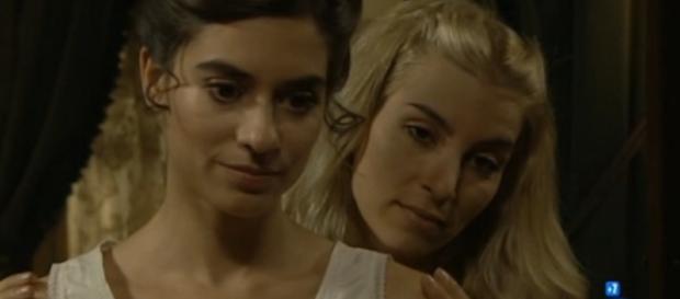 Una Vita: Teresa e Cayetana danno scandalo ad Acacias 38 Una Vita: Teresa e Cayetana danno scandalo ad Acacias 38
