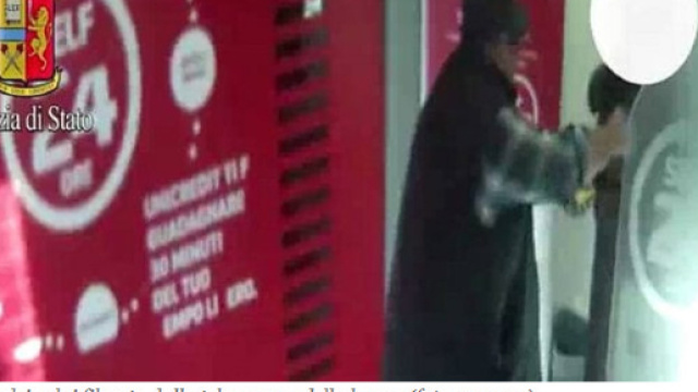 Finito in manette il predatore dei bancomat