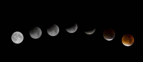 Eclipse lunar y la Luna de sangre