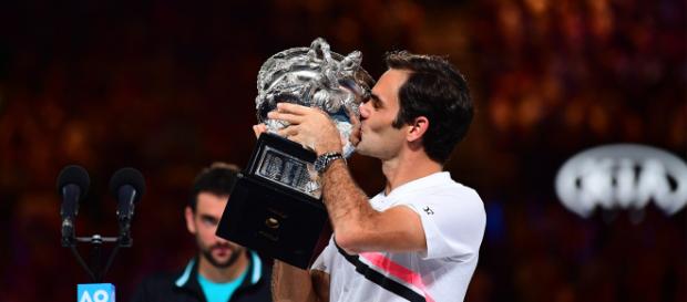 Federer consiguió su vigésimo Grand Slam. AusOpen.com. Federer consiguió su vigésimo Grand Slam. AusOpen.com.
