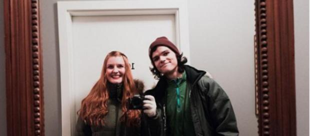 Jacob Roloff with his now fiance- Instagram Jacob Roloff with his now fiance- Instagram