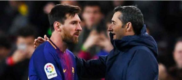 Leo Messi teme a inexperiência de Valverde. (Foto Reprodução). Leo Messi teme a inexperiência de Valverde. (Foto Reprodução).