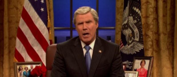 Will Farrell a George W. Bush, via Twitter Will Farrell a George W. Bush, via Twitter