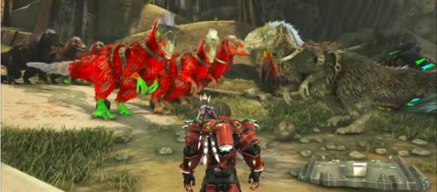 Yutyrannus in 'ARK' - YouTube/ KingDaddyDMAC Yutyrannus in 'ARK' - YouTube/ KingDaddyDMAC