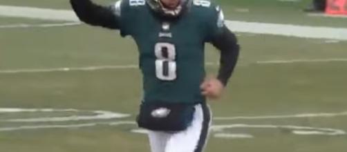 Eagles roster cuts: The punter battle is over. - [NFL / YouTube screencap]