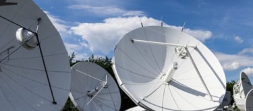 antenne satellitari di trasmissione