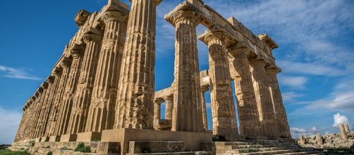 Il tempio E di Selinunte, perfetto esempio di tempio greco