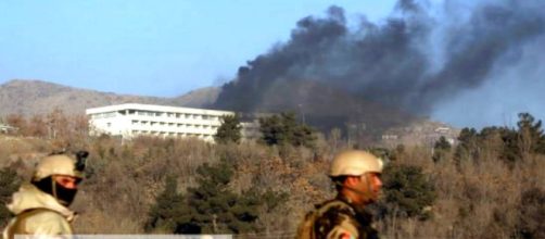 Taliban attack Hotel in Kabul. (Image Credit: Al Jazeera/Youtube screencap)