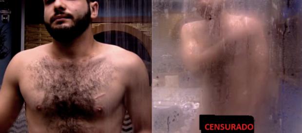 Brother ficou peladão na casa do BBB e sua genitália apareceu Brother ficou peladão na casa do BBB e sua genitália apareceu