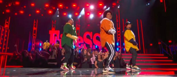 Bruno Mars performs at the Grammys -- Vevo via YouTube Bruno Mars performs at the Grammys -- Vevo via YouTube