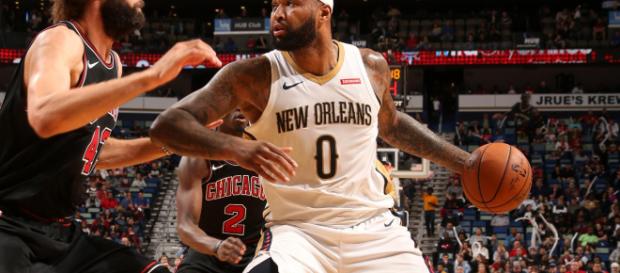 DeMarcus Cousins se lesiona, frente a los Rockets. DeMarcus Cousins se lesiona, frente a los Rockets.