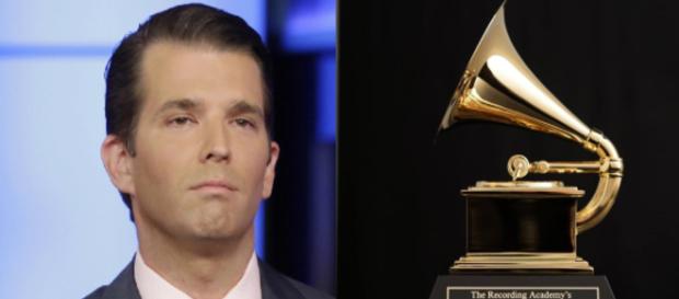 Donald Trump Jr. angry at Grammys, via Twitter Donald Trump Jr. angry at Grammys, via Twitter