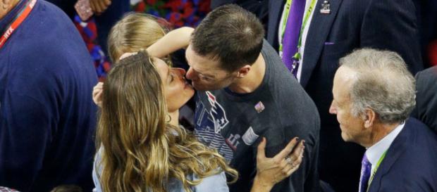 How Tom Brady and Gisele Bundchen Celebrated Patriots' Super Bowl ... - go.com How Tom Brady and Gisele Bundchen Celebrated Patriots' Super Bowl ... - go.com