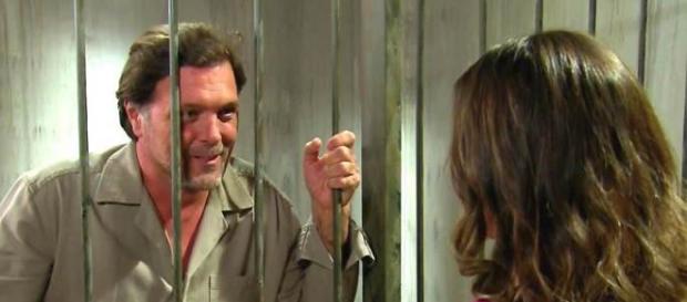 Luiz conversando com Fernanda em ''Um Caminho Para o Destino'' Luiz conversando com Fernanda em ''Um Caminho Para o Destino''