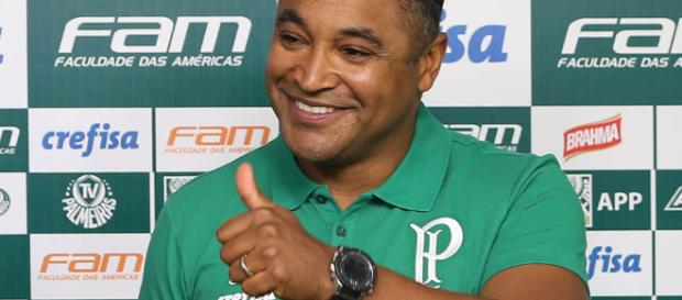 Roger Machado, o comandante do Verdão. (Foto Reprodução). Roger Machado, o comandante do Verdão. (Foto Reprodução).