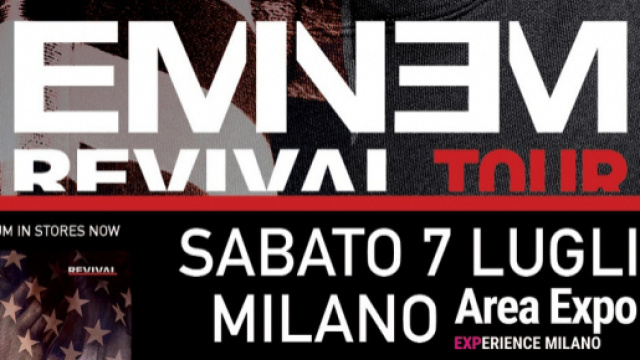 Eminem, per la prima volta in concerto in Italia: il 7 luglio 2018 a Milano