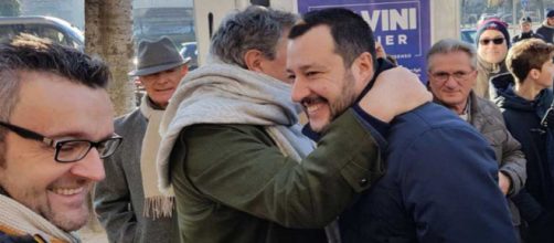 Il candidato premier della Lega, Matteo Salvini