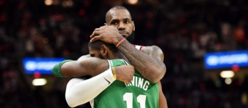 LeBron and Kyrie Irving share a nice hug after Cavaliers beat ... - usatoday.com