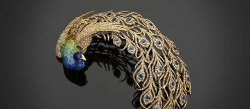 Uno dei gioielli della mostra "Tesori dei Moghul e dei Maharaja" a Palazzo Ducale (Venezia)