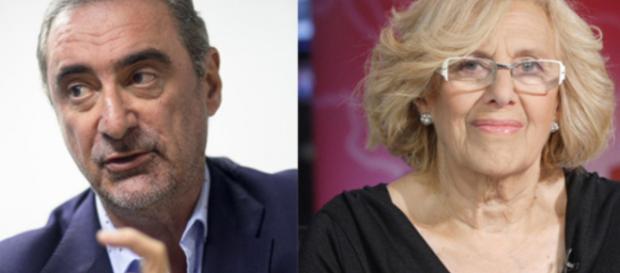 Carlos Herrera y Manuela Carmena Carlos Herrera y Manuela Carmena