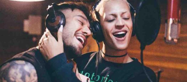 Pabllo Vittar e Lucas Lucco gravam clipe na Bahia Pabllo Vittar e Lucas Lucco gravam clipe na Bahia