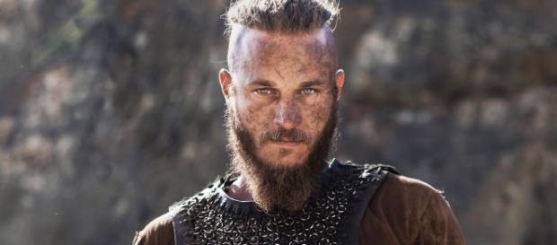 Ragnar Lothbrok no começo de Vikings Ragnar Lothbrok no começo de Vikings