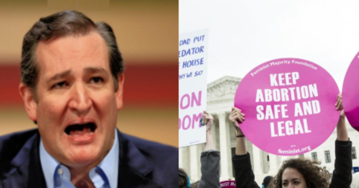 Ted Cruz has major Twitter meltdown after Senate Dems block 20-week ...