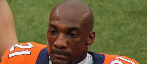 Denver Broncos cornerback Aqib Talib is expected to be traded in the offseason. / Photo via Jeffrey Beall, Flickr CC