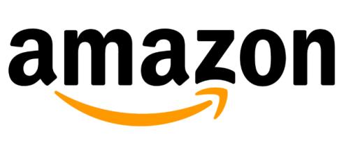 Il logo Amazon che ormai è un marchio riconoscibile