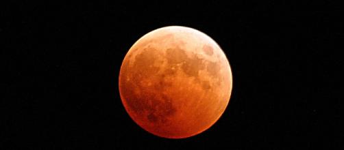 lunar eclipse bloody moon or blue moon - pixabay
