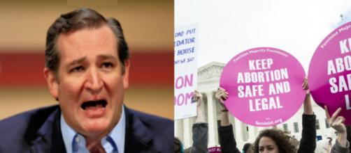 Ted Cruz, abortion rally, via Twitter