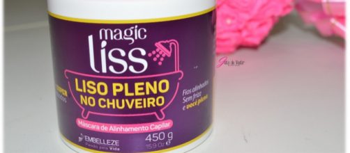 Creme magic liss - Embelleze, liso pleno no chuveiro!