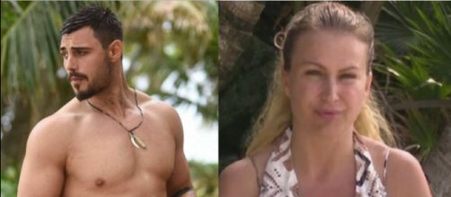 Isola dei Famosi: Eva Henger contro Francesco Monte