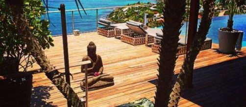 Læticia Hallyday met leur villa de St Barth en location !