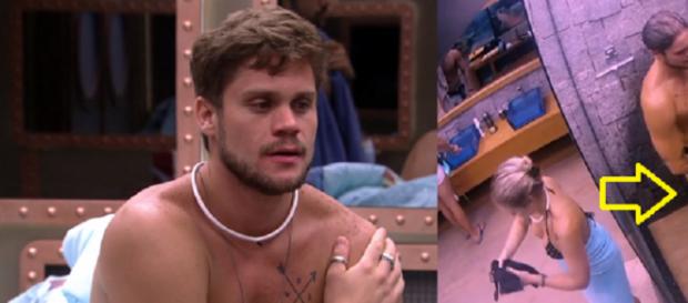 BBB18: No banho, Breno “limpa” partes íntimas e acaba mostrando demais; veja BBB18: No banho, Breno “limpa” partes íntimas e acaba mostrando demais; veja