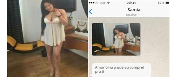 Ela foi literalmente traída pela sua própria câmera Ela foi literalmente traída pela sua própria câmera