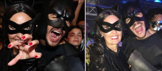 Fátima Bernardes surge descontraída Fátima Bernardes surge descontraída
