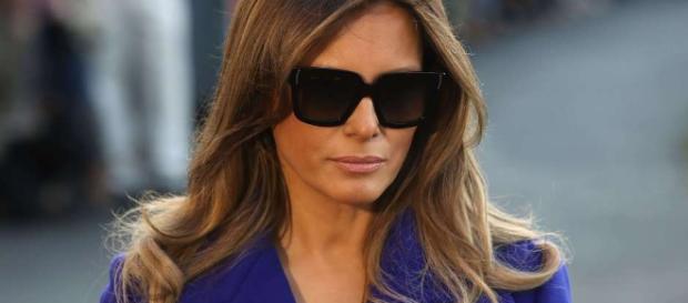 La foto de Melania que marca su distancia de Trump. La foto de Melania que marca su distancia de Trump.