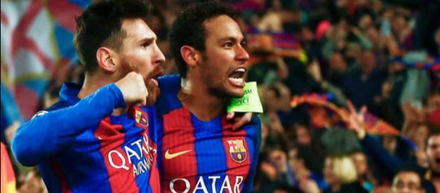 Leo Messi e Neymar sempre se levaram bem no Barça Leo Messi e Neymar sempre se levaram bem no Barça