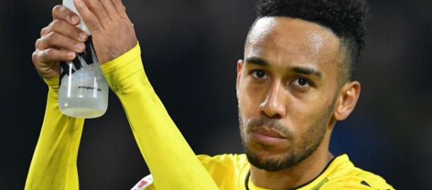El jugador Pierre-Emerick Aubameyang. El jugador Pierre-Emerick Aubameyang.