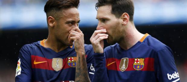Neymar y Messi son grandes amigos Neymar y Messi son grandes amigos