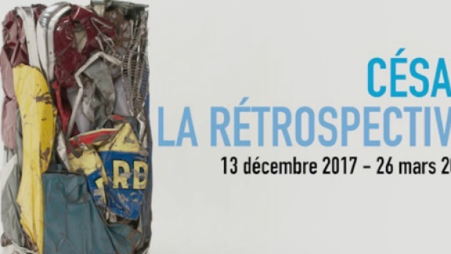 César est ces œuvres au Centre Pompidou.Paris