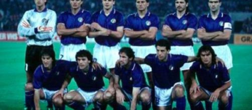 La Nazionale italiana di calcio ai Mondiali di Italia90